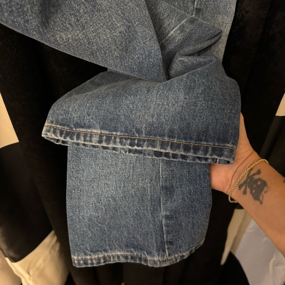 ROLLAA ROLLA’S HIGHWAY OVERALLS CROPPED FLARE JEANS - Picture 8 of 9